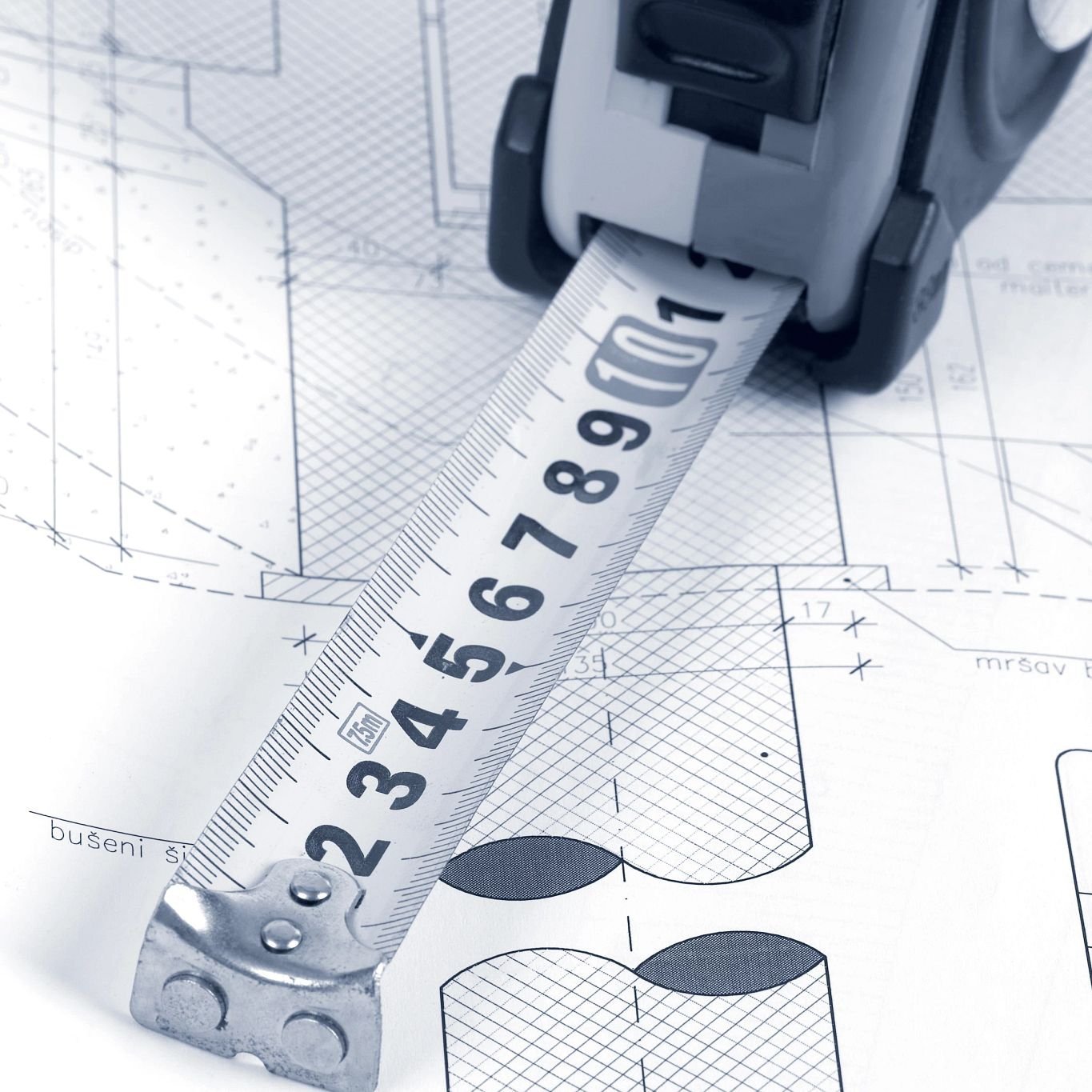 Measuring tape on graph - Home Design of Hastings in Hastings, MN