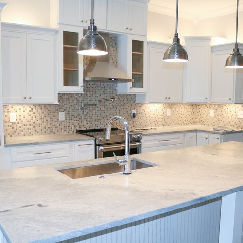 Cabinets and countertops by Home Design of Hastings